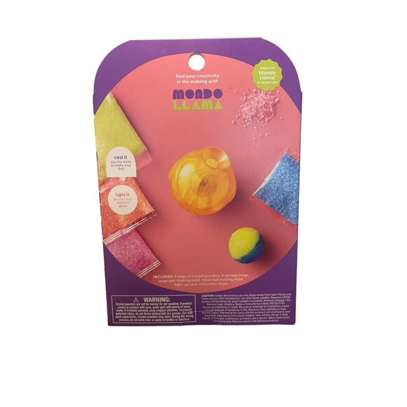 MONDO LLAMA CREATER UYOUR OWN LIT BOUNCY BALL KIT - Picture 2 of 2